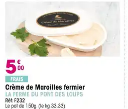Croque Gel Crème de Maroilles fermier offre