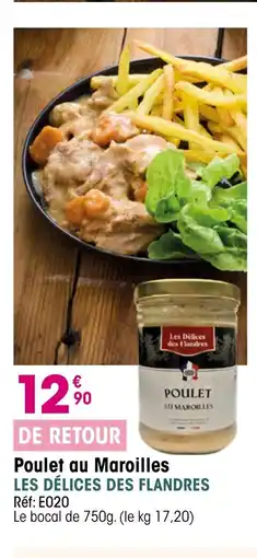 Croque Gel Poulet au Maroilles offre