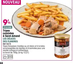 Croque Gel Tripes cuisinées à Saint-Amand offre