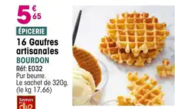 Croque Gel 16 Gaufres artisanales offre