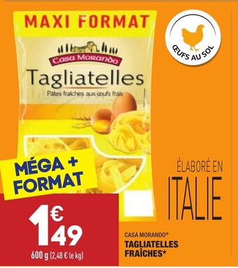 ALDI Tagliatelles fraîches offre
