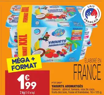 ALDI Yaourts aromatisés offre