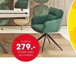 Möbel Martin Chaise avec accoudoirs offre