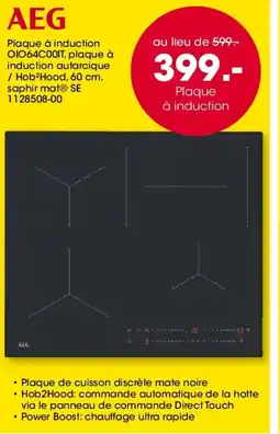 Möbel Martin AEG Plaque à induction OI064C00IT offre