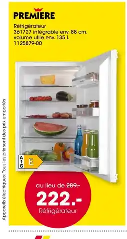 Möbel Martin PREMIERE Réfrigérateur offre