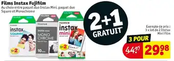 Films instax fujifilm