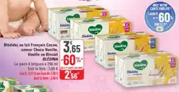G20 Blédidej au lait français cacao saveur choco vanille vanille ou biscuit bledina offre