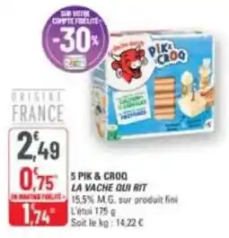 G20 5 pik k & croq la vache qui rit offre
