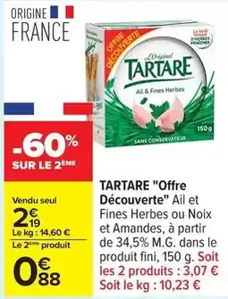 Carrefour Drive Tartare offre