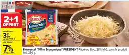 Carrefour Drive Président - emmental offre economique offre