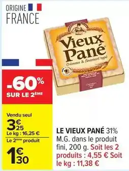 Carrefour Drive Fini - le vieux pané offre