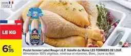 Carrefour Drive Loué - poulet fermier label rouge i.g.p. volaille du maine offre