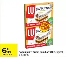 Carrefour Drive Lu - napolitain format familial offre