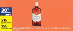 Carrefour Drive Ballantine's - whisky offre