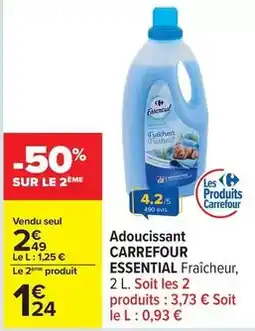 Carrefour Drive Carrefour - adoucissant essential offre
