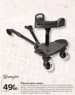 Carrefour Drive Facile - marche pied à roulettes offre