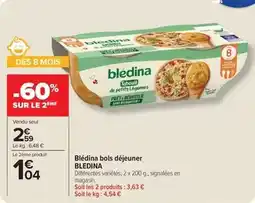 Carrefour Drive Blédina - bols déjeuner offre