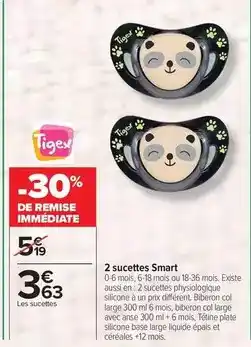 Carrefour Drive Tigex - 2 sucettes smart offre