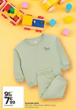 Carrefour Drive Ensemble bébé offre