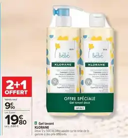Carrefour Drive Gentle - gel lavant offre