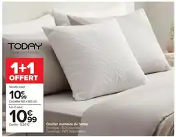 Carrefour Drive Oreiller mémoire de forme offre