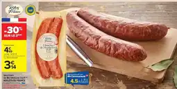 Carrefour Market Reflets de france - saucisson sur lie aop offre