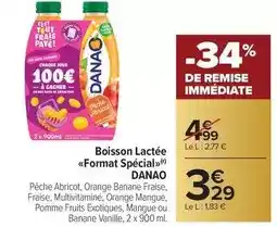 Carrefour Market Danao - boisson lactée format spécial offre