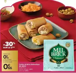 Carrefour Market Feuilles de brick l'authentique offre