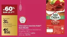Carrefour Market Isla délice - charcuterie tranchée halal offre