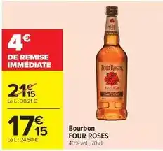 Carrefour Market Four roses - bourbon offre