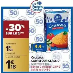Carrefour Market Carrefour - couscous classic offre