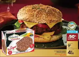 Carrefour Market Burger - le litre petite au petite au petite surgelés offre