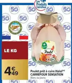 Carrefour Market Carrefour - poulet prêt à cuire halal sensation offre