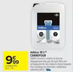 Carrefour Market Carrefour - adblue 10 l offre