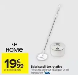 Carrefour Market Balai serpillere rotative offre