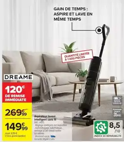 Carrefour Market Dreame - aspirateur laveur intelligent sans fil offre