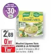 G20 Knorr & la potagere - mouliné légumes verts offre