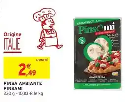 Intermarché Facile - pinsa ambiante offre