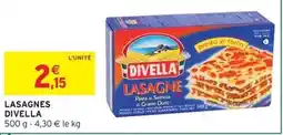 Intermarché Divella - lasagnes offre