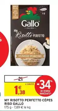 Intermarché Gallo - my risotto perfetto ceres riso offre