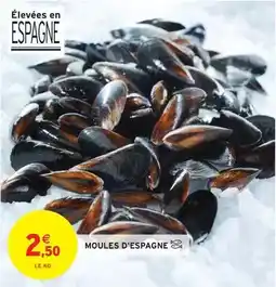 Intermarché Moules d'espagne offre
