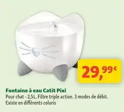 Maxi Zoo Catit fontaine à eau pixi offre