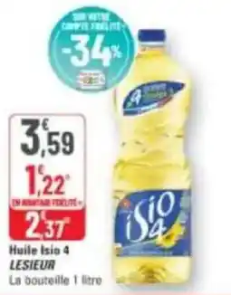 G20 Huile isia 4 lesieur offre