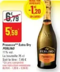 G20 Prosecco extra dry perlino offre