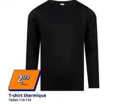 Action T-shirt thermique offre
