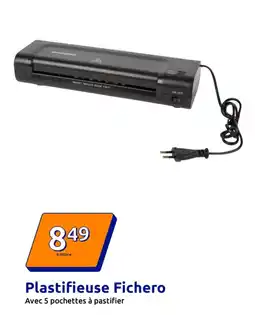 Action Plastifieuse fichero offre