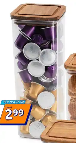 Action Bocal de conservation offre