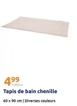Action Tapis de bain chenille offre