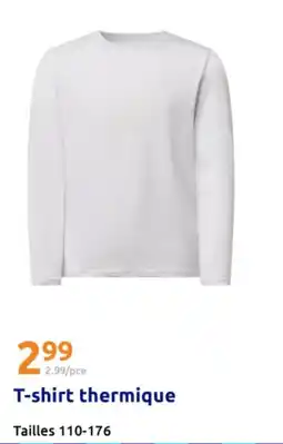 Action T-shirt thermique offre