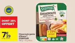 Carrefour Market STOEFFLER Choucroute garnie d'Alsace offre